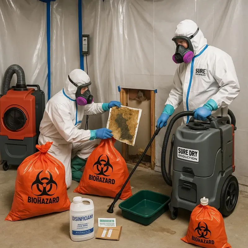 Contaminated Water Handling Protocols process in Carnegie, OK