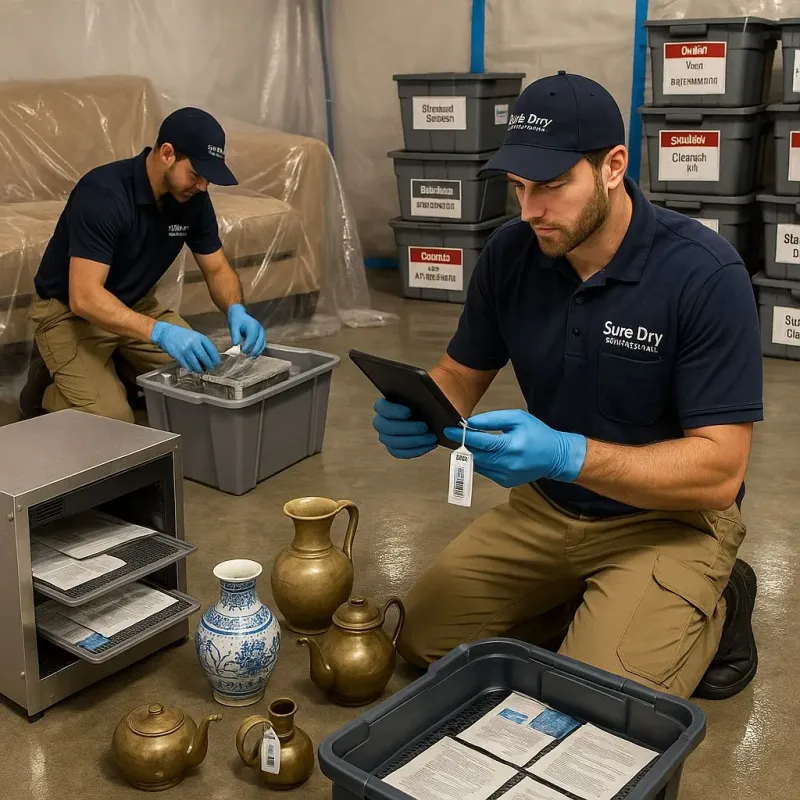 Content Protection and Restoration process in Carnegie, OK
