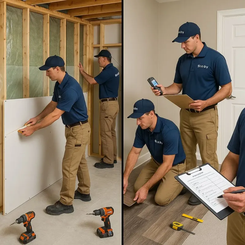 Repairs and Reconstruction process in Carnegie, OK