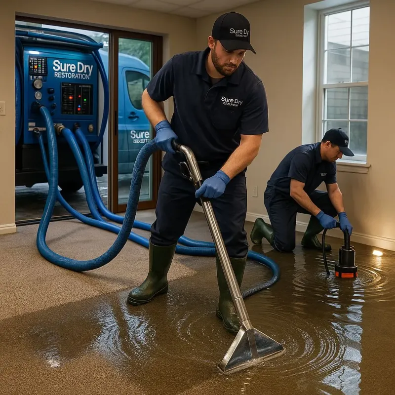 Water Extraction and Removal process in Carnegie, OK